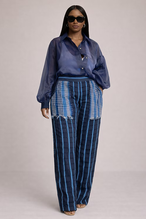 JAWU ASOOKE STRIPE PANT