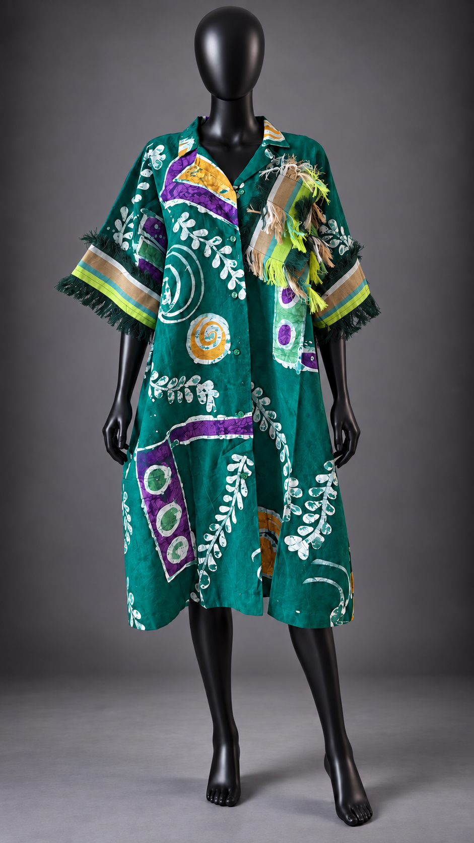 Àbíkẹ́ Batik Shirt Dress
