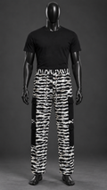 Monochrome Cargo Pants