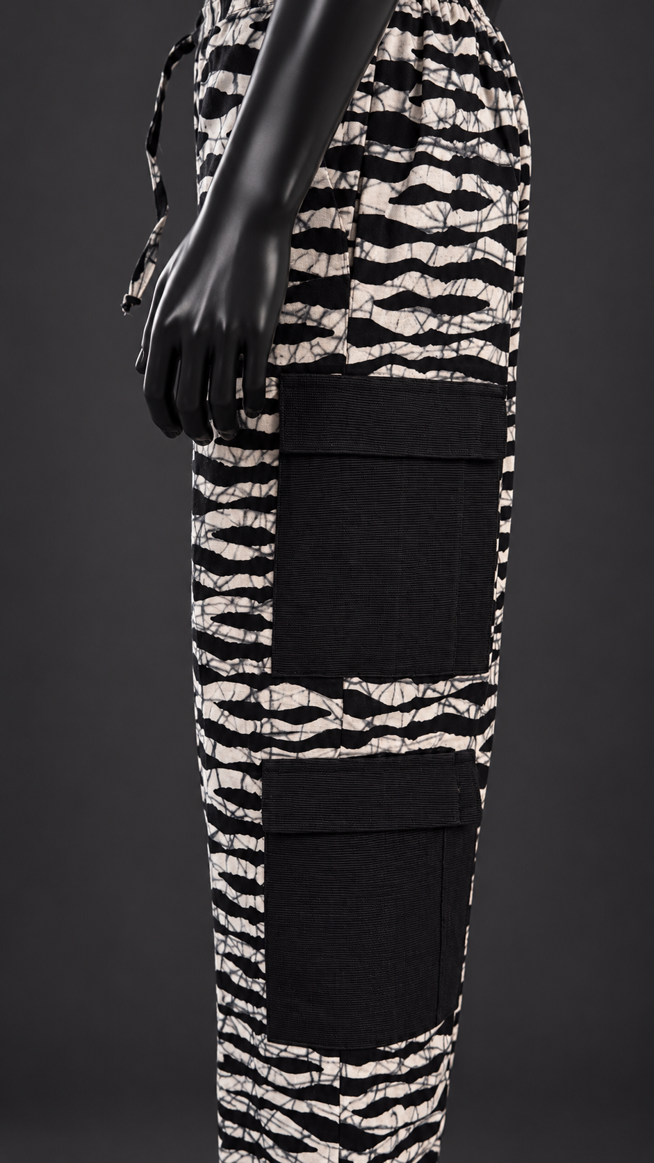 Monochrome Cargo Pants