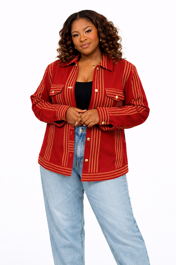 Adé Striped Asooke Jacket