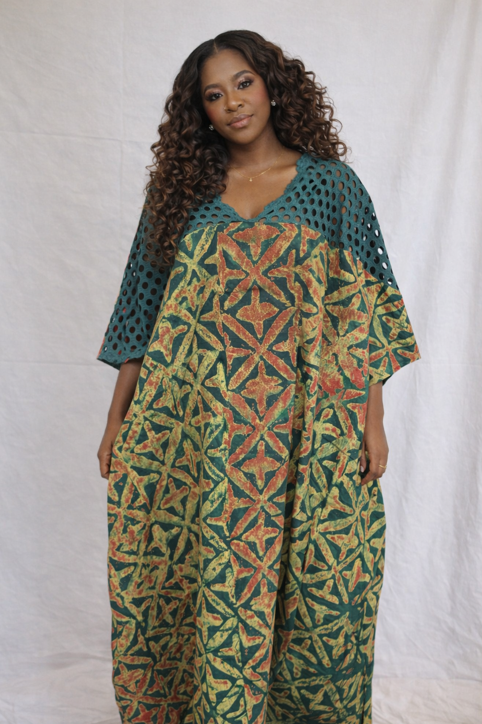 Adé Lace Maxi Dress