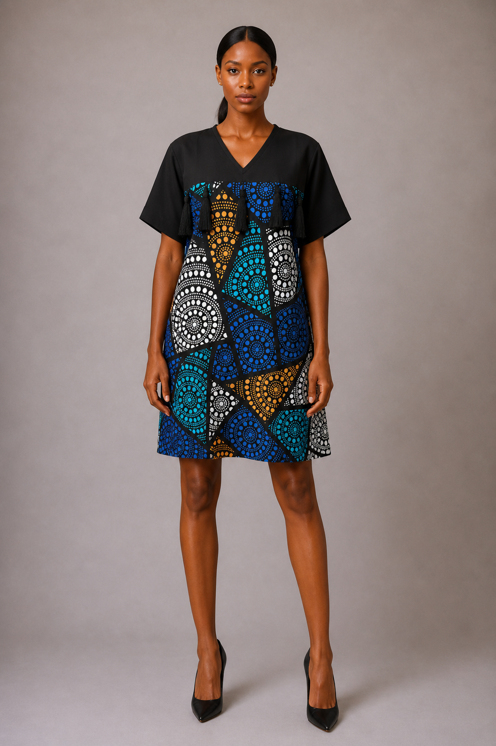 Ajike Fringe Dress