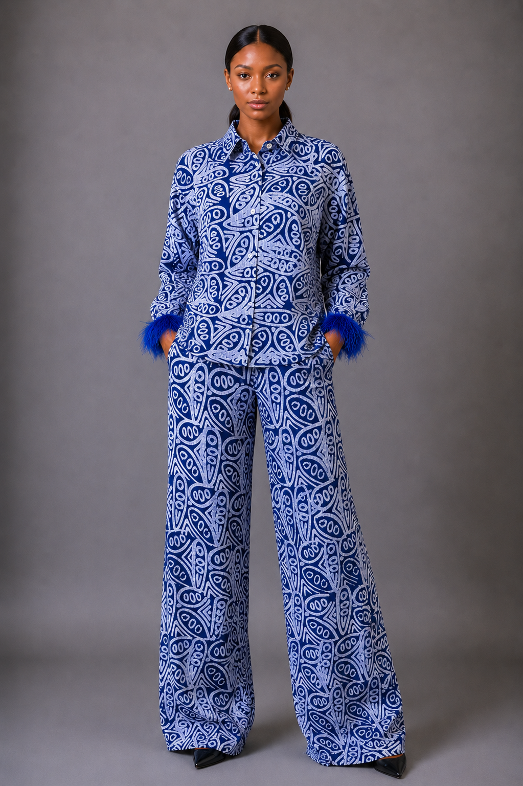 Indigo set