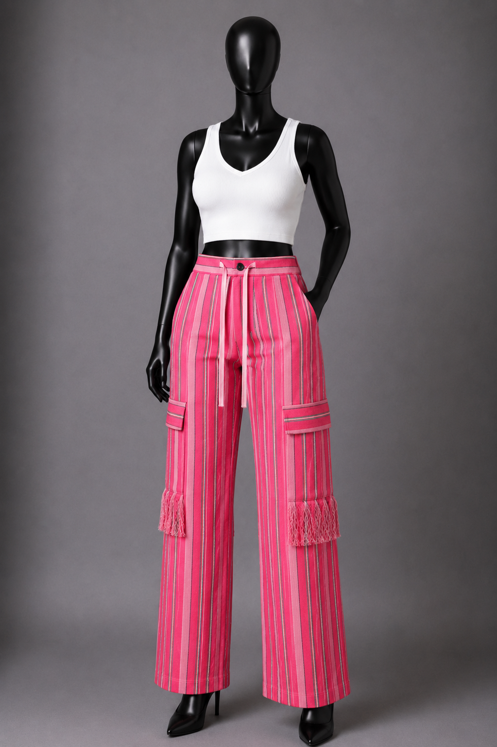 Asooke Cargo Pant (pink)