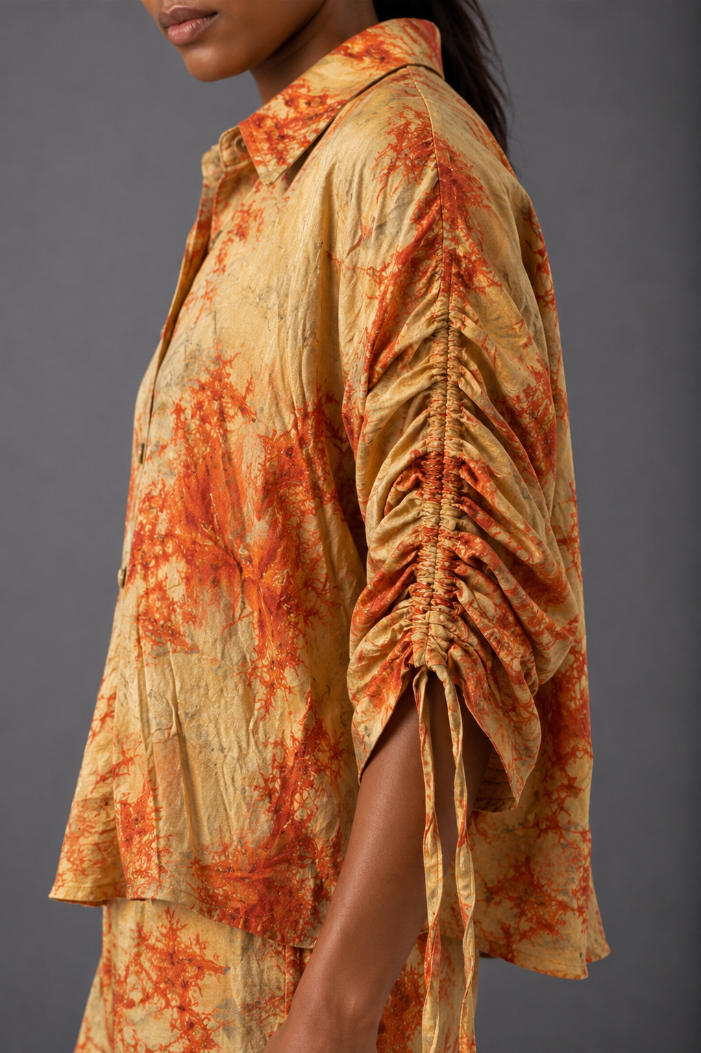 Ayọ̀mi Ruched Shirt