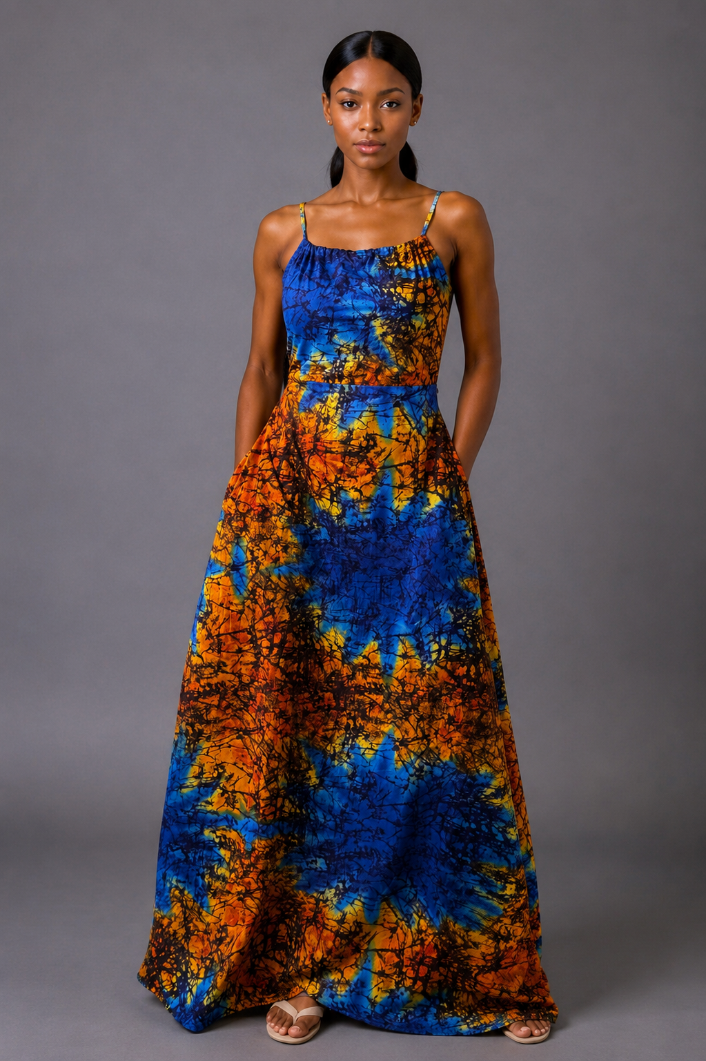 Adunni Tie-Dye Maxi Dress