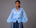 Ìmọ̀lẹ̀ Organza Statement Blouse