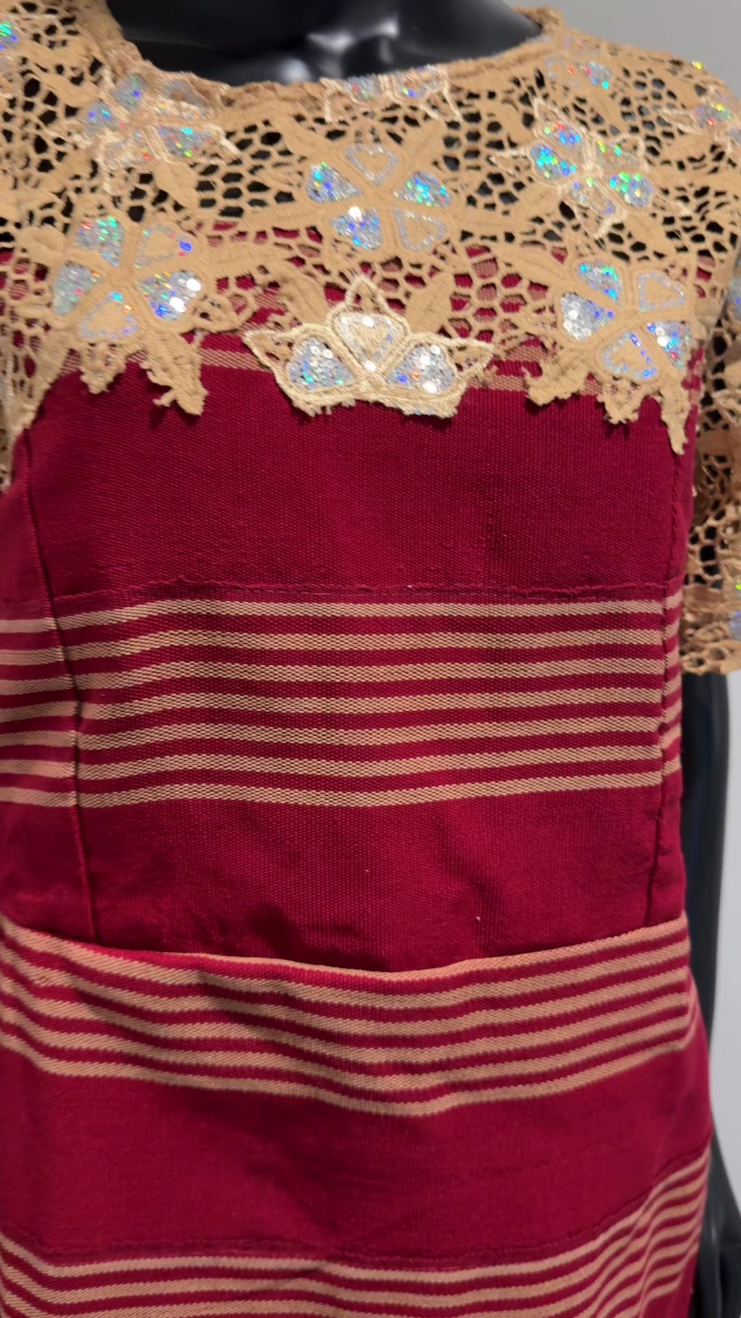 Adé Lace Asooke Dress