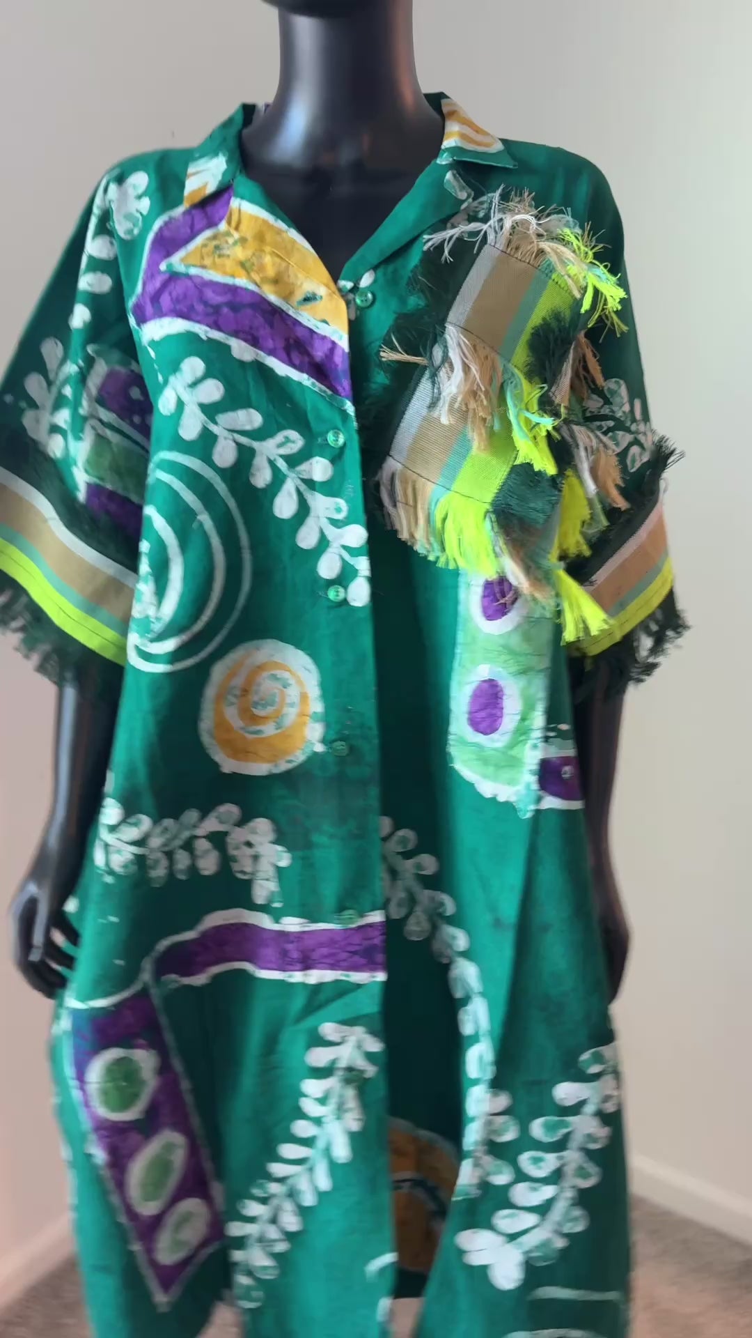 Àbíkẹ́ Batik Shirt Dress